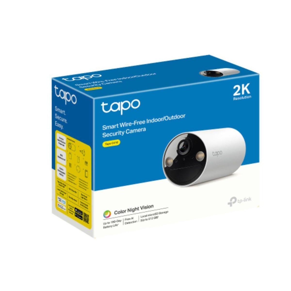 TP-Link TC82 2K Battery-Powered Outdoor Security Camera