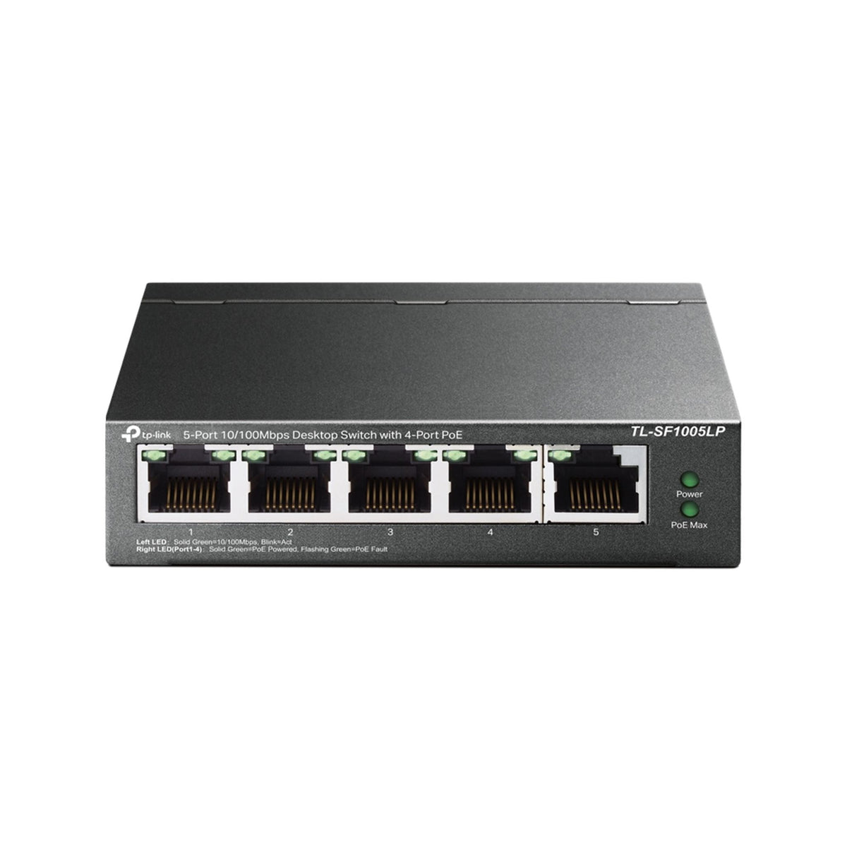 TP-Link TL-SF1005LP 5-Port Desktop Switch with 4-Port PoE ds:d6e773a0
