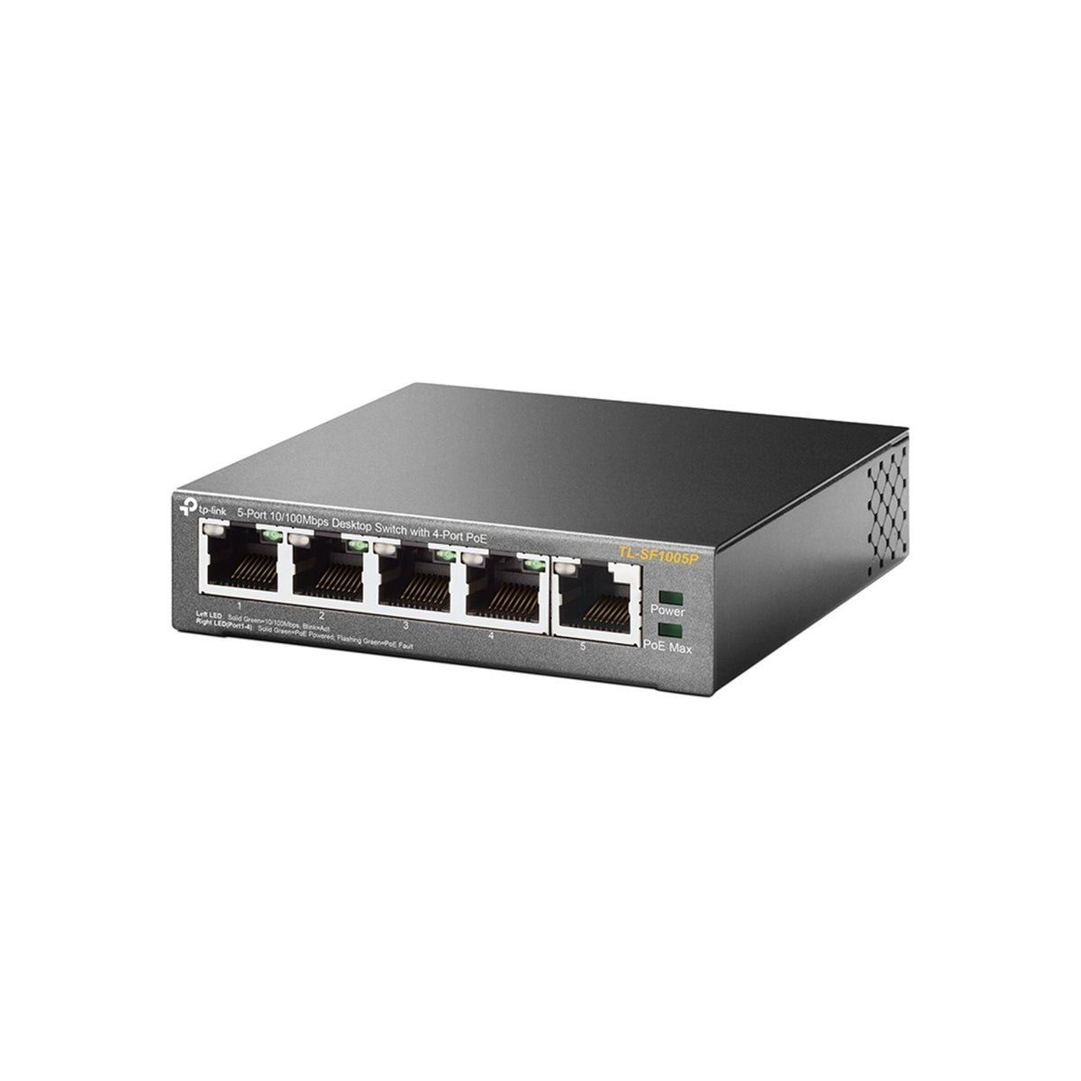TP-Link TL-SF1005P 5-Port 10/100Mbps Switch with 4 PoE Ports ds:4bf7405e