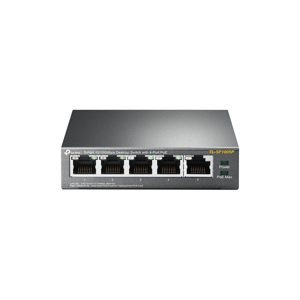 TP-Link TL-SF1005P 5-Port 10/100Mbps Switch with 4 PoE Ports ds:62a3f5e6