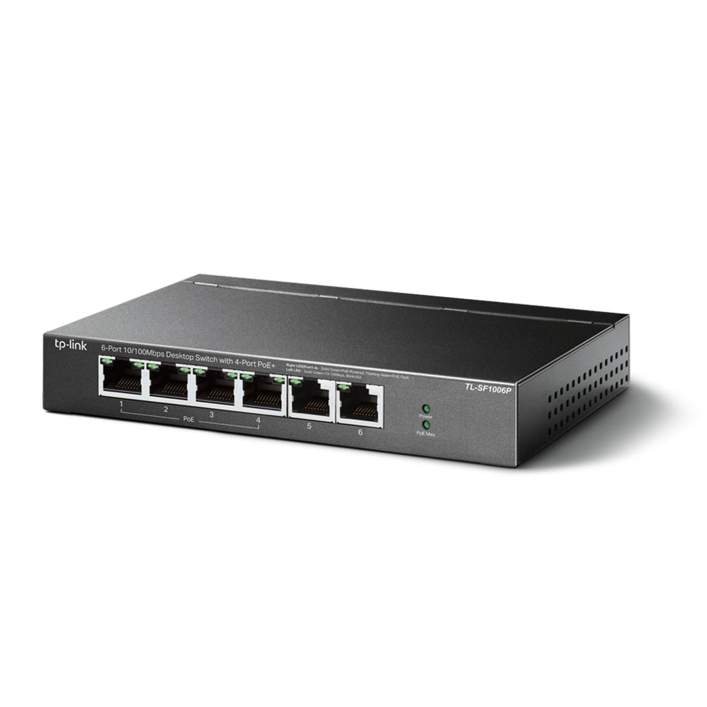 TP-Link TL-SF1006P 6-Port Desktop Switch with 4 PoE+ Ports ds:b6c8a690