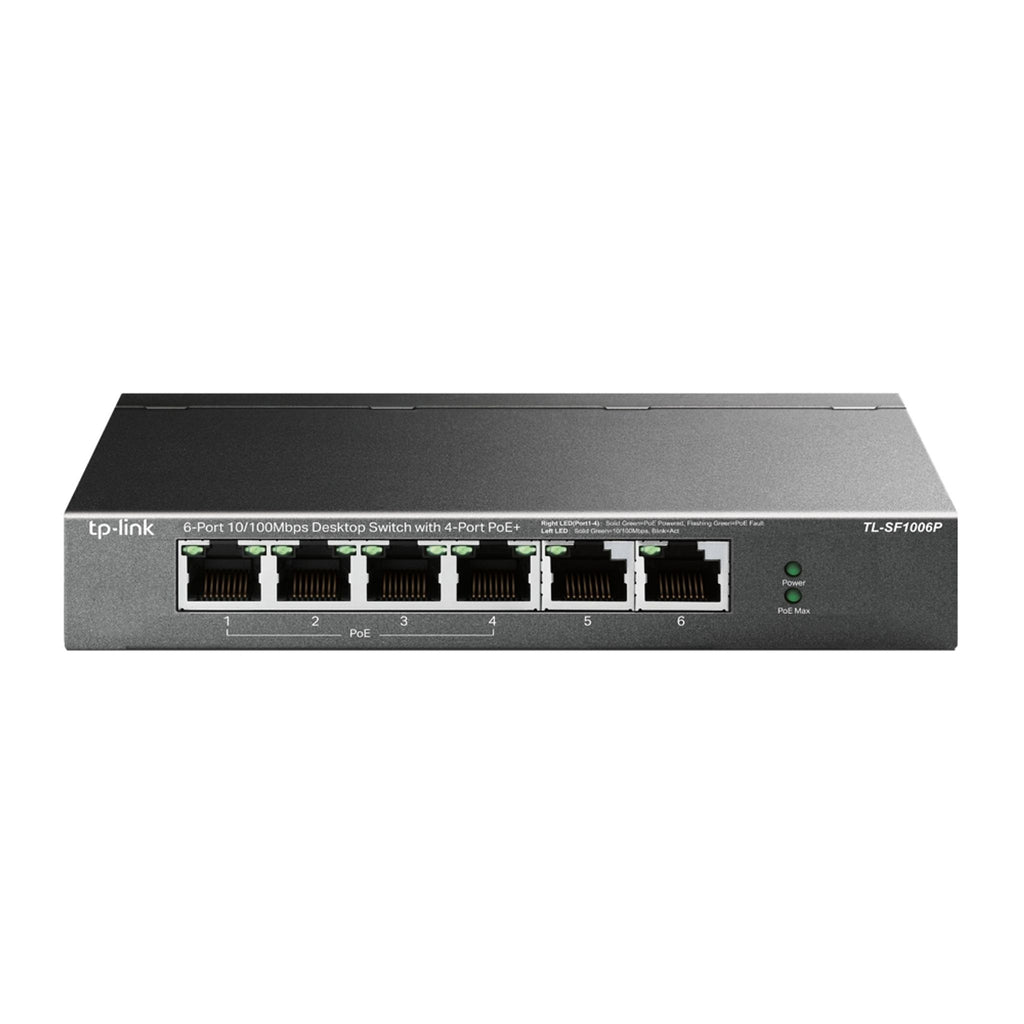 TP-Link TL-SF1006P 6-Port Desktop Switch with 4 PoE+ Ports ds:f48df6ca