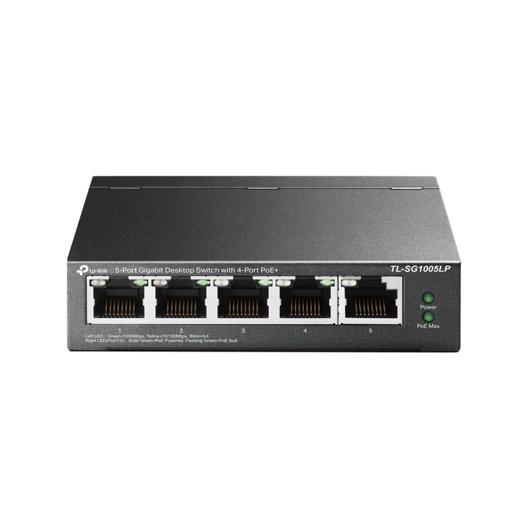 TP-Link TL-SG1005LP 5-Port Gigabit Switch with 4 PoE+ Ports ds:6a02ba4b