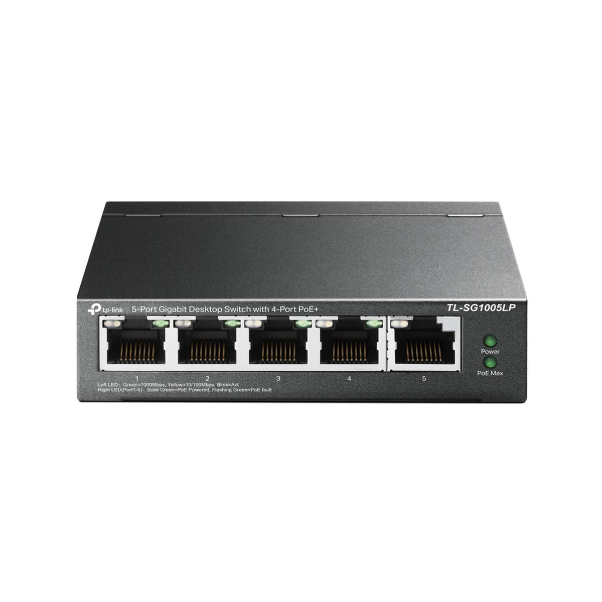 TP-Link TL-SG1005LP 5-Port Gigabit Switch with 4 PoE+ Ports ds:6a02ba4b