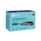TP-Link TL-SG1005P-PD 5-Port Gigabit PoE+ Switch