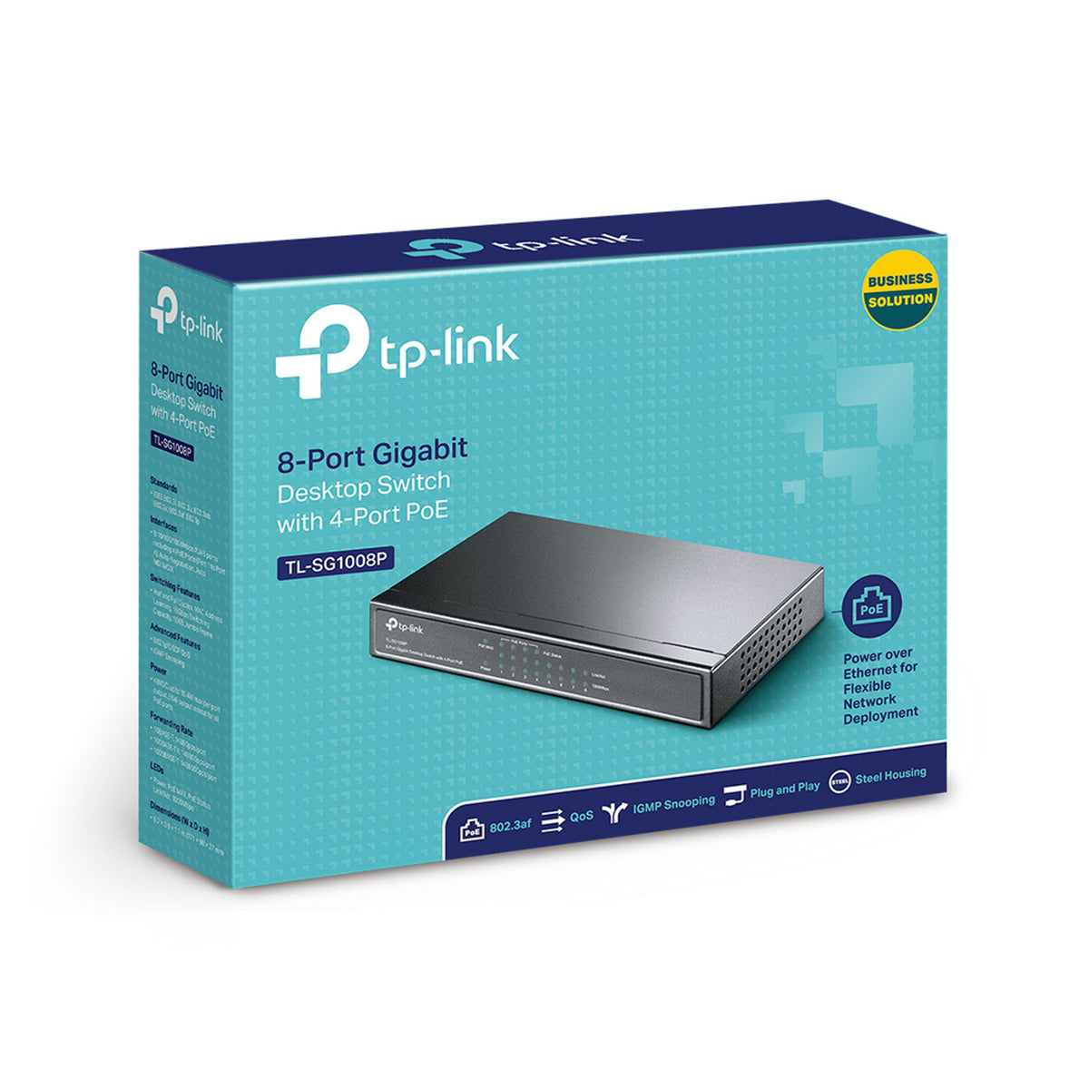 TP-Link TL-SG1008P 8-Port Gigabit PoE Switch ds:d856912e