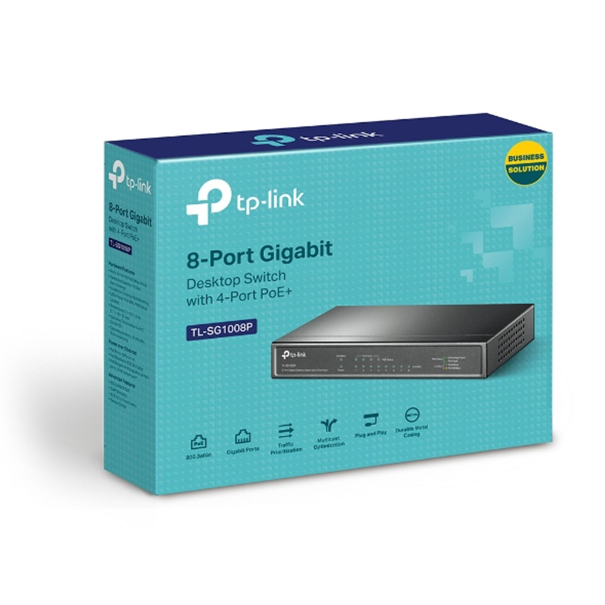 TP-Link TL-SG1008P 8-Port Gigabit PoE Switch
