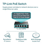 TP-Link TL-SG105PE 5-Port Gigabit Easy Smart PoE+ Switch ds:e2f7ec47