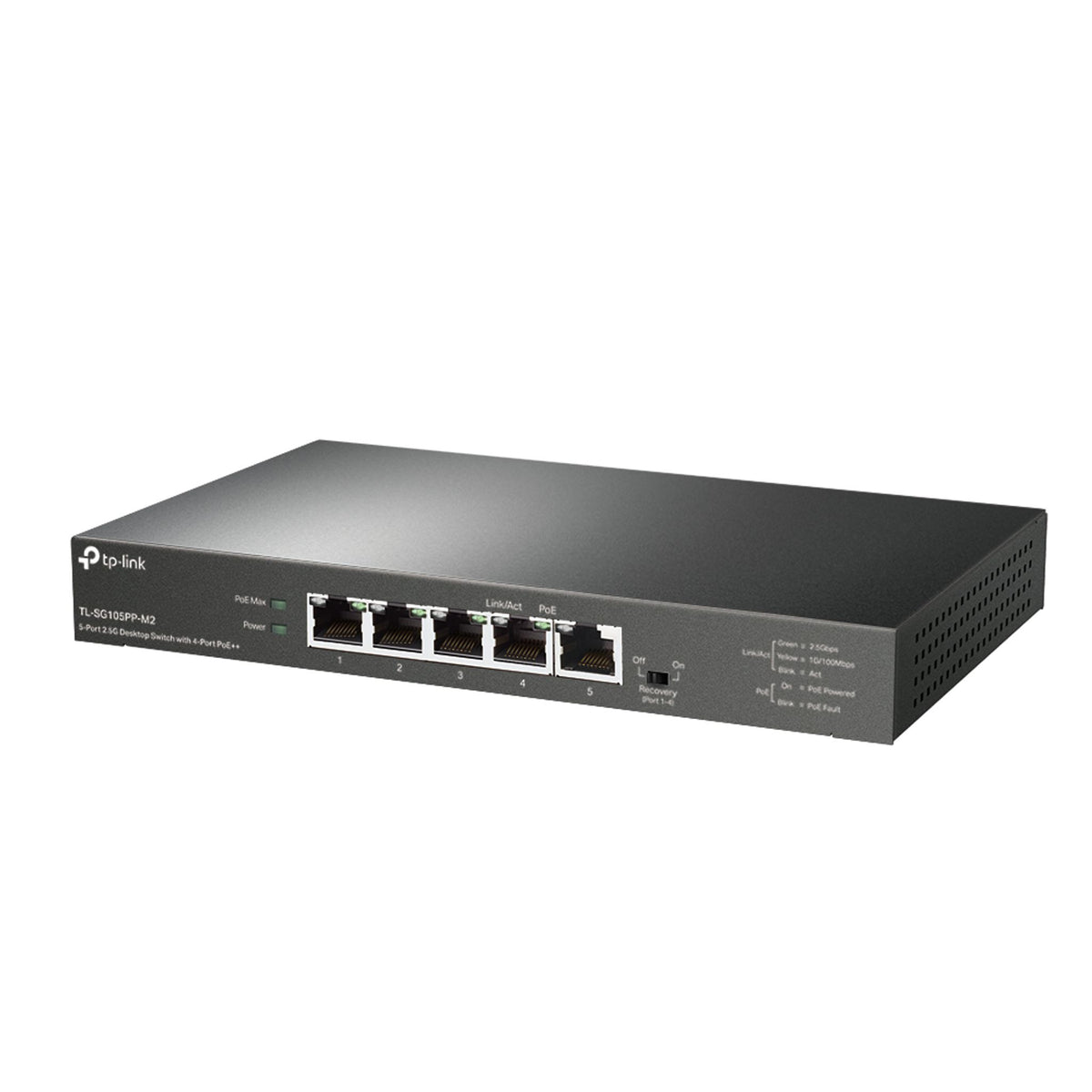 TP-Link TL-SG105PP-M2 5-Port 2.5G Switch with 4 PoE++ Ports ds:389ef860