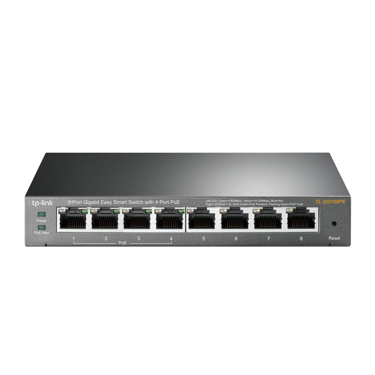 TP-Link TL-SG108PE 8-Port Gigabit Easy Smart PoE Switch ds:3562eec0