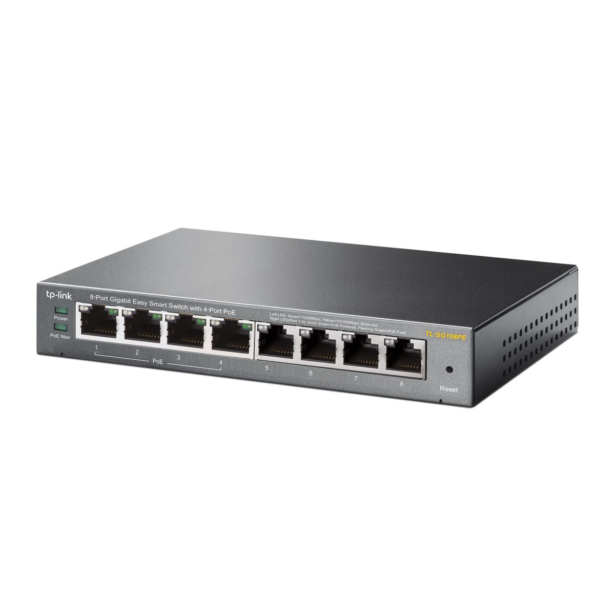 TP-Link TL-SG108PE 8-Port Gigabit Easy Smart PoE Switch ds:85f22f10