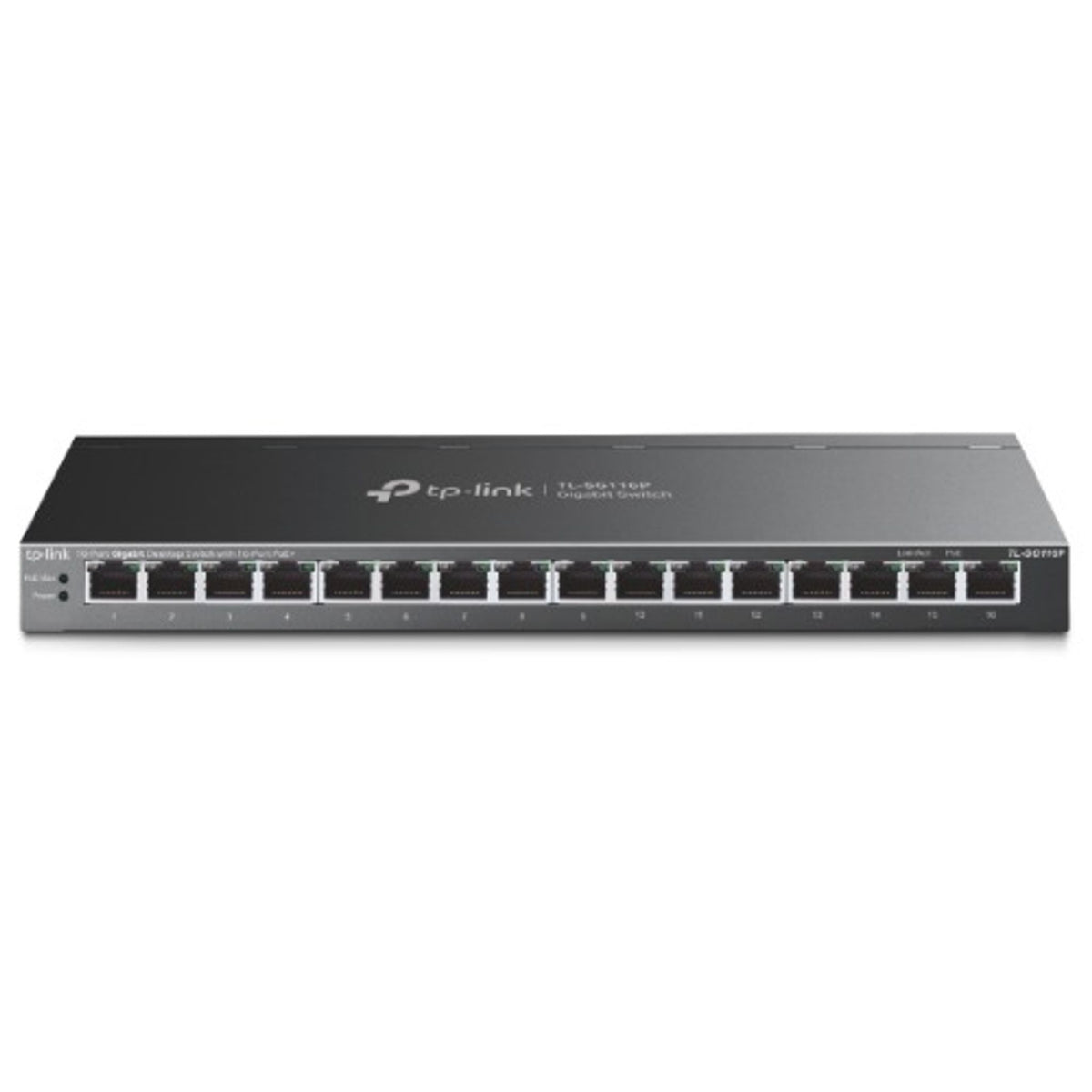 TP-Link TL-SG116P 16-Port Gigabit PoE+ Switch