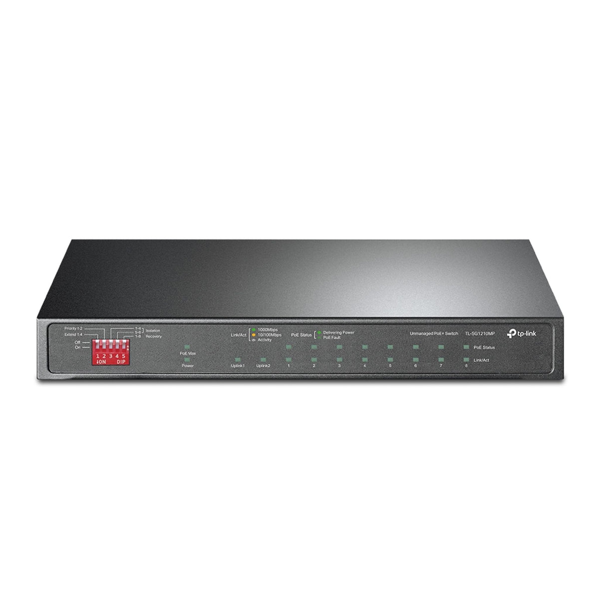 TP-Link TL-SG1210MP 10-Port Gigabit Switch with 8 PoE+ Ports ds:cef42c1f