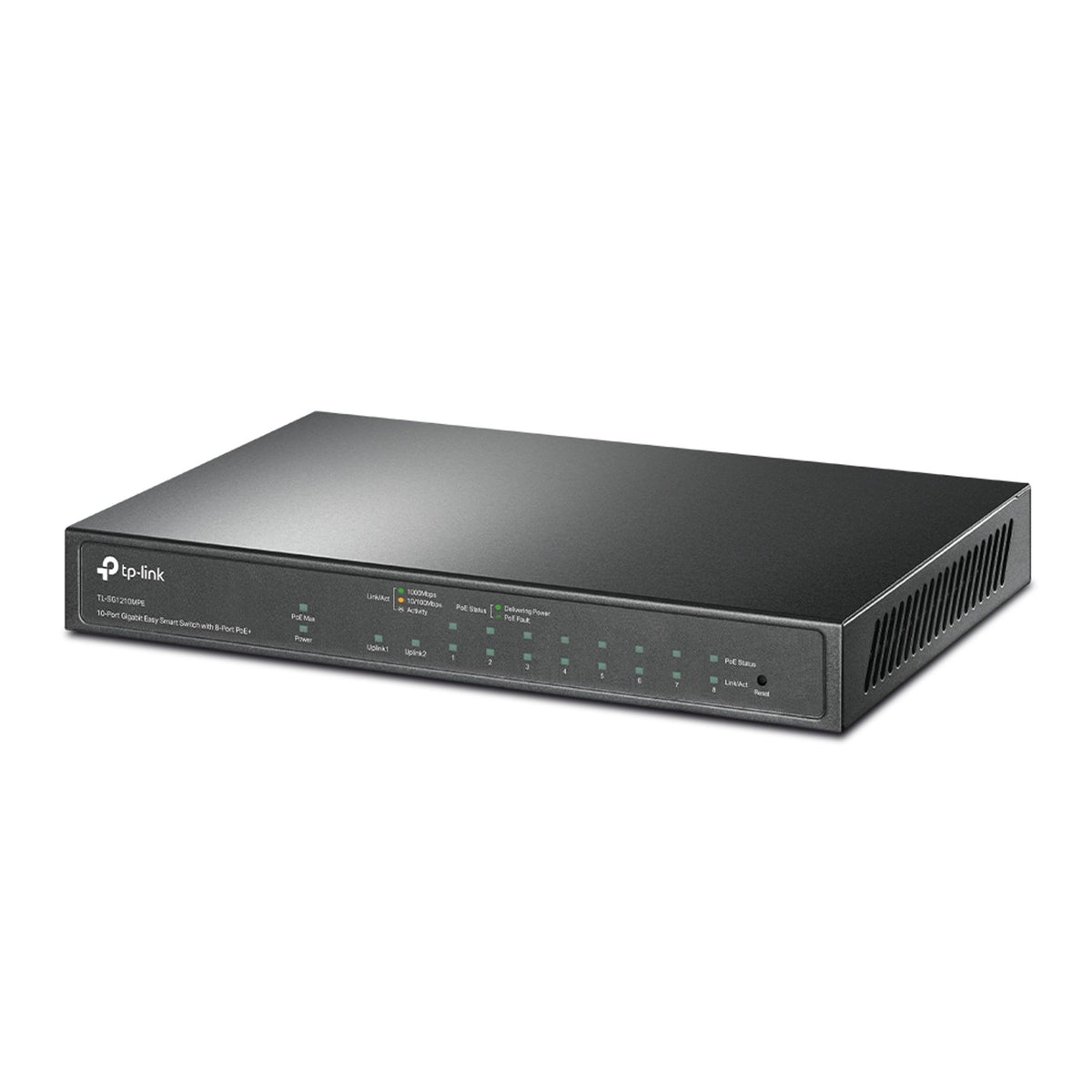 TP-Link TL-SG1210MPE 10-Port Gigabit Easy Smart PoE+ Switch ds:cb6e55f8