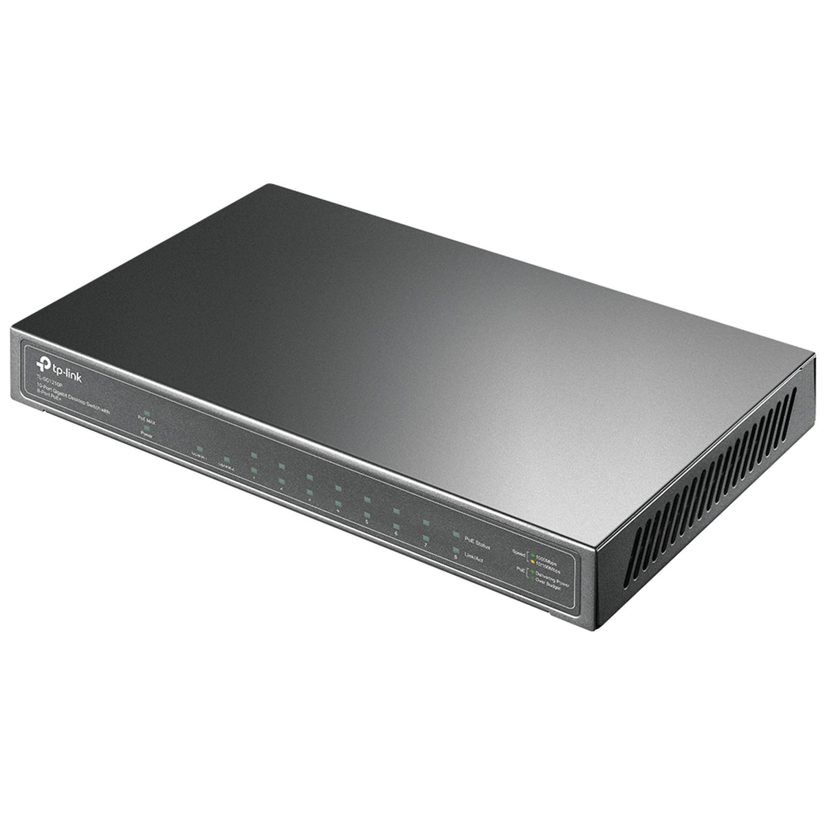 TP-Link TL-SG1210P 10-Port Gigabit Switch with 8 PoE+ Ports ds:c95fbb4d