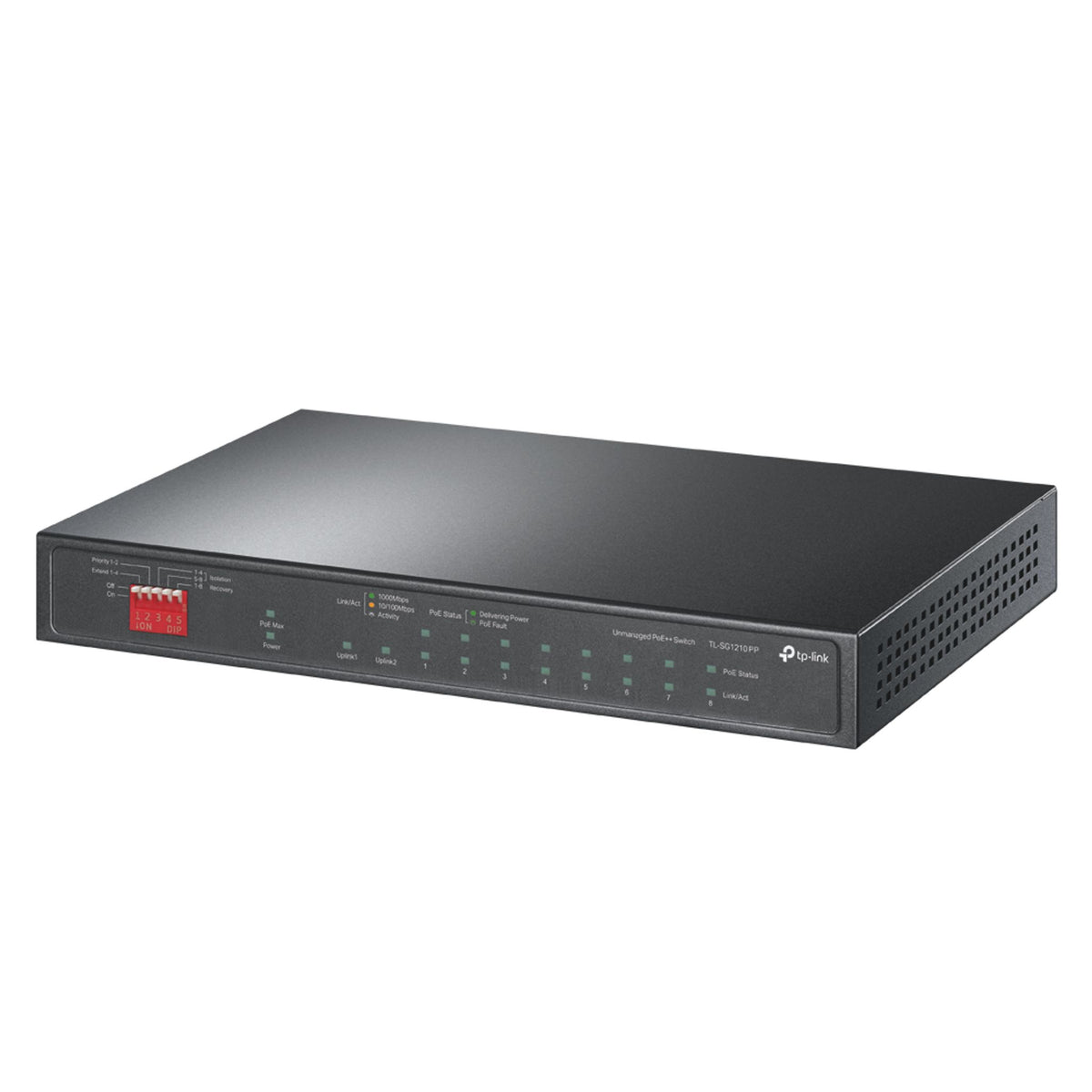 TP-Link TL-SG1210PP 10-Port Gigabit Switch with PoE+ and PoE++ ds:ad52c6d2