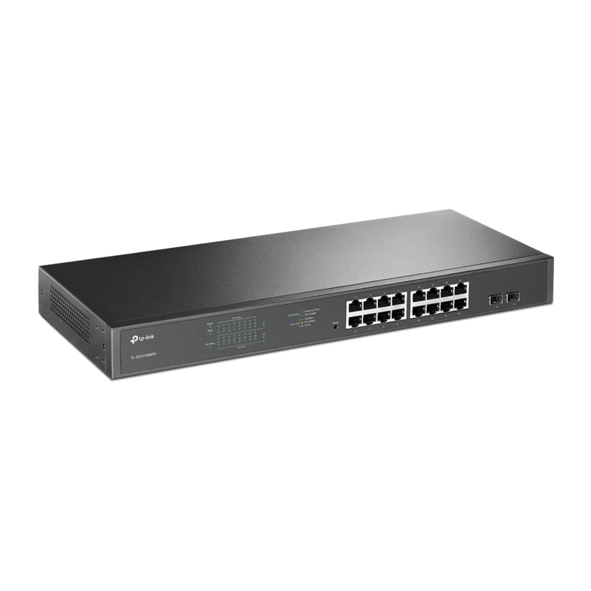 TP-Link TL-SG1218MPE 16-Port Gigabit PoE+ Easy Smart Switch ds:54862fc9