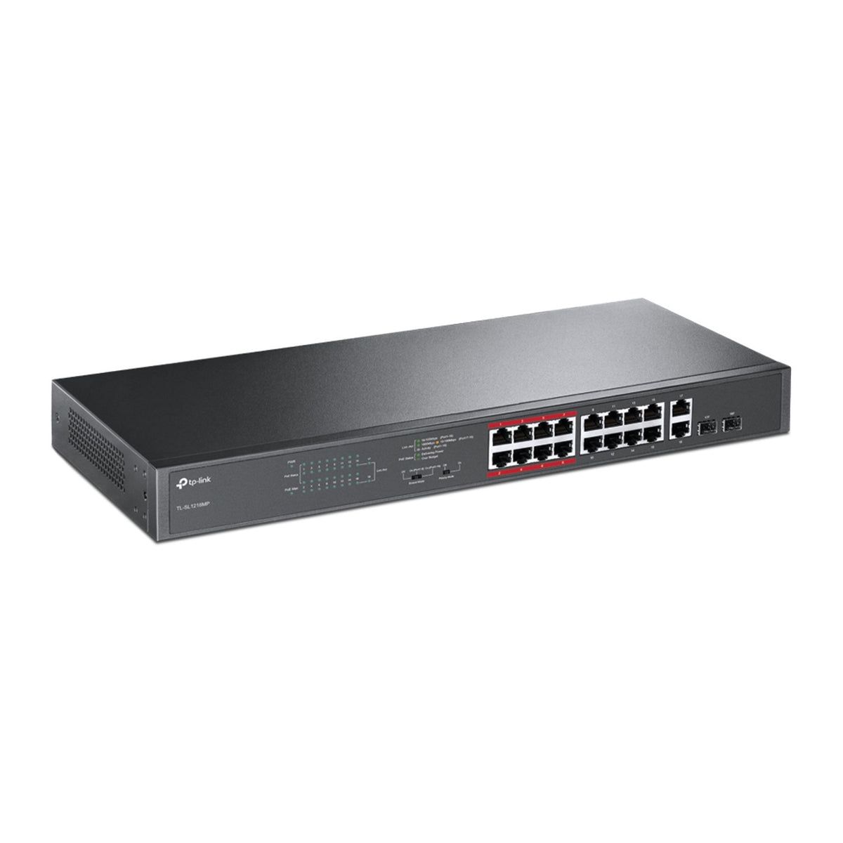 TP-Link TL-SL1218MP 16-Port PoE+ Switch ds:261ca7cb