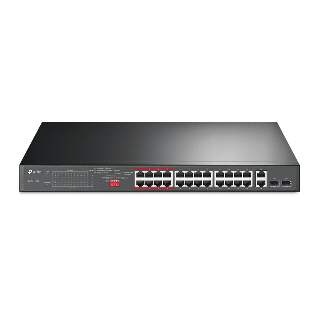 TP-Link TL-SL1226P 24-Port PoE+ Unmanaged Switch