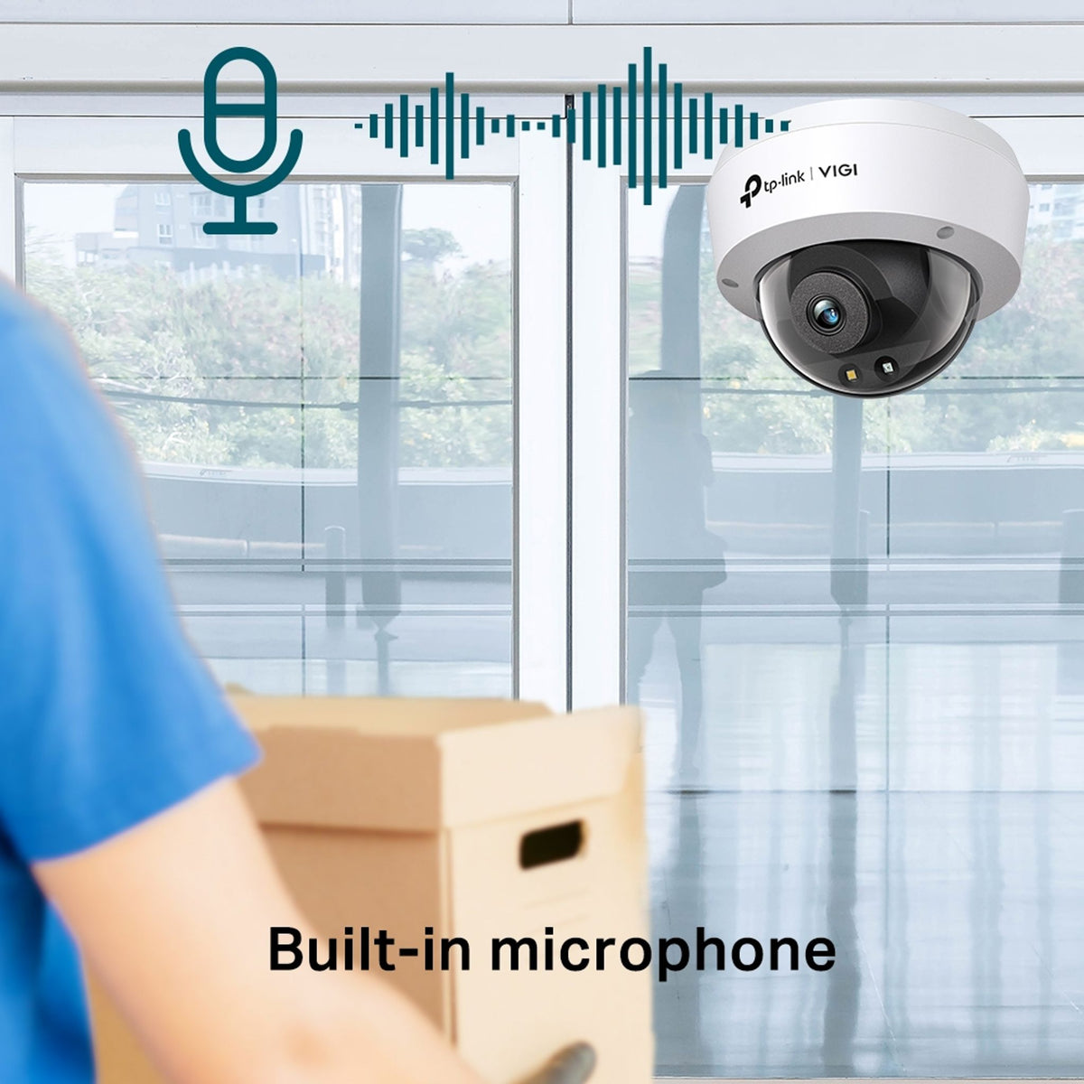 TP-Link VIGI C240(4mm) 4MP Full-Color Dome Network Camera ds:e32d6280