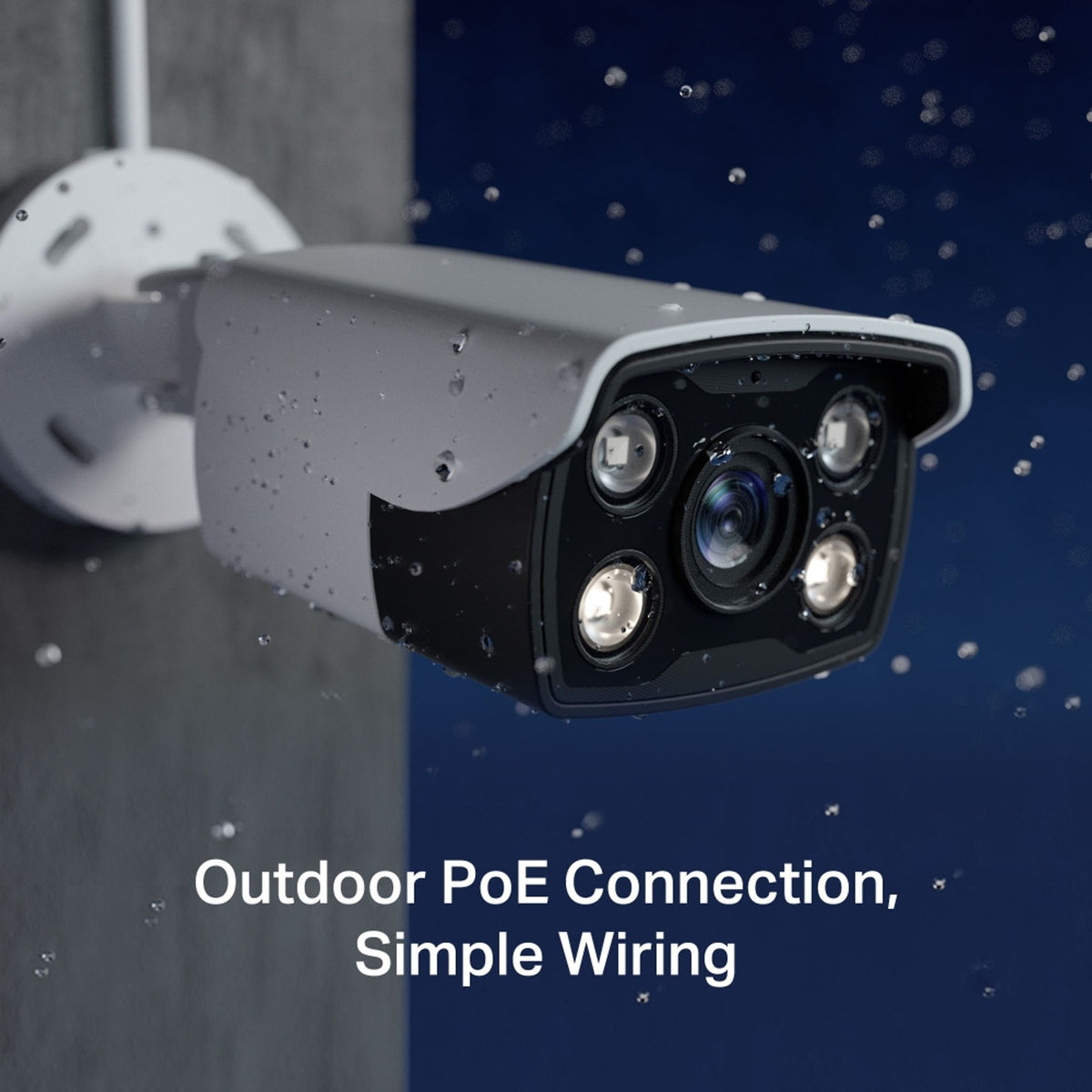 TP-Link VIGI C340(2.8mm) 4MP Outdoor Full-Colour Bullet Camera ds:9969862c