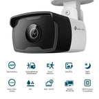 TP-Link VIGI C340I(2.8mm) 4MP Outdoor IR Bullet Network Camera ds:70102d8