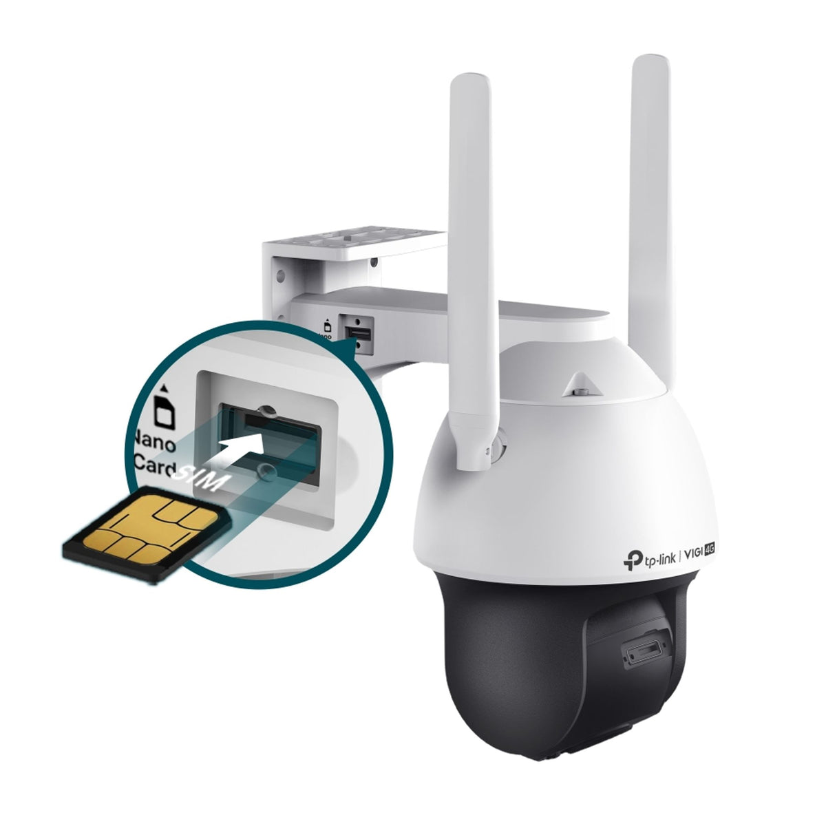 TP-Link VIGI C540-4G(4mm) 4MP Outdoor 4G Pan Tilt Camera ds:3e75afaf