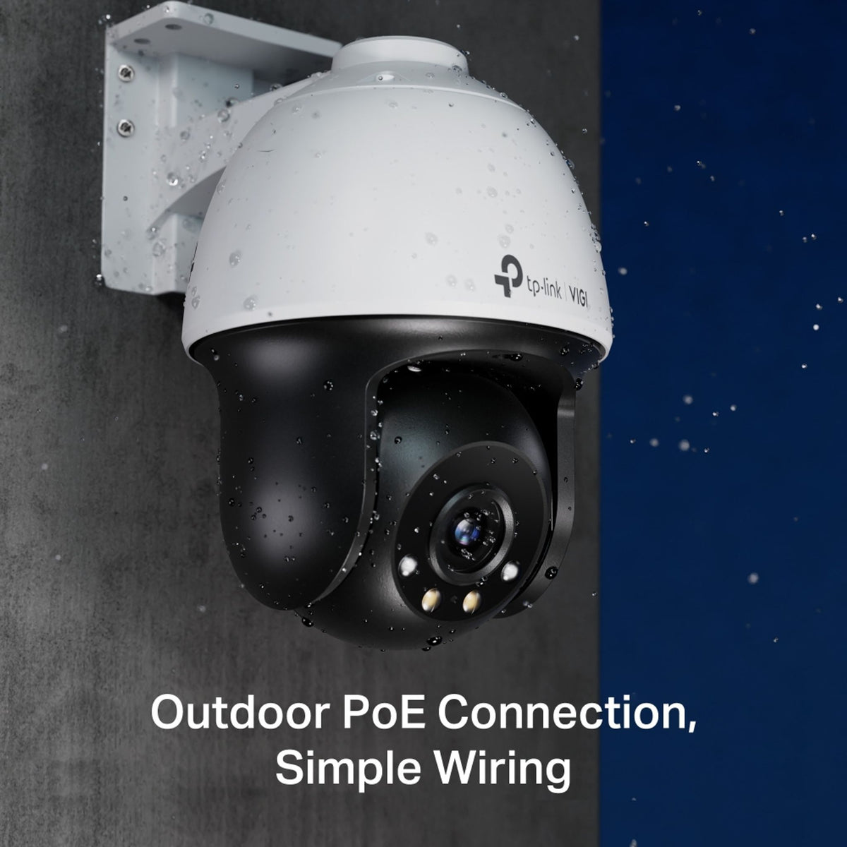 TP-Link VIGI C540(4mm) 4MP Outdoor Full-Colour Pan Tilt Camera ds:bf44f373