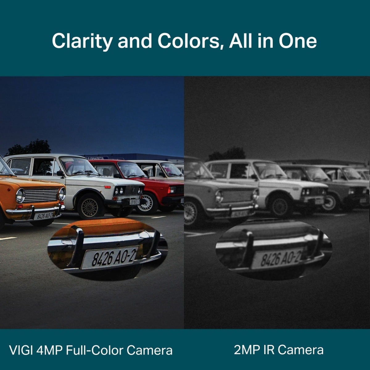 TP-Link VIGI C540-W(4mm) 4MP Outdoor Full-Colour Wi-Fi Pan Tilt Camera ds:236e92db
