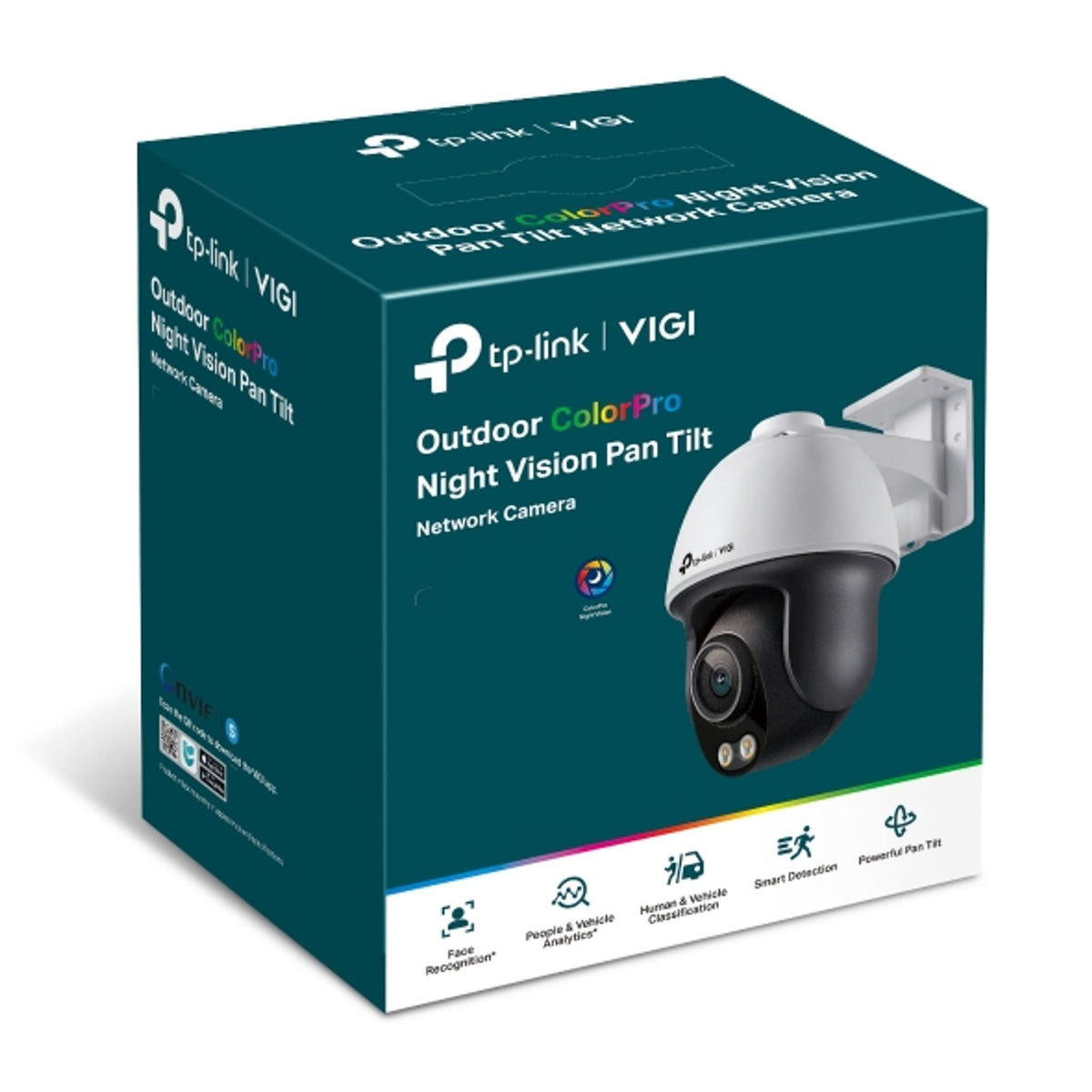 TP-Link VIGI C540S(4mm) 4MP Outdoor ColourPro Pan Tilt Camera ds:5fb7726f