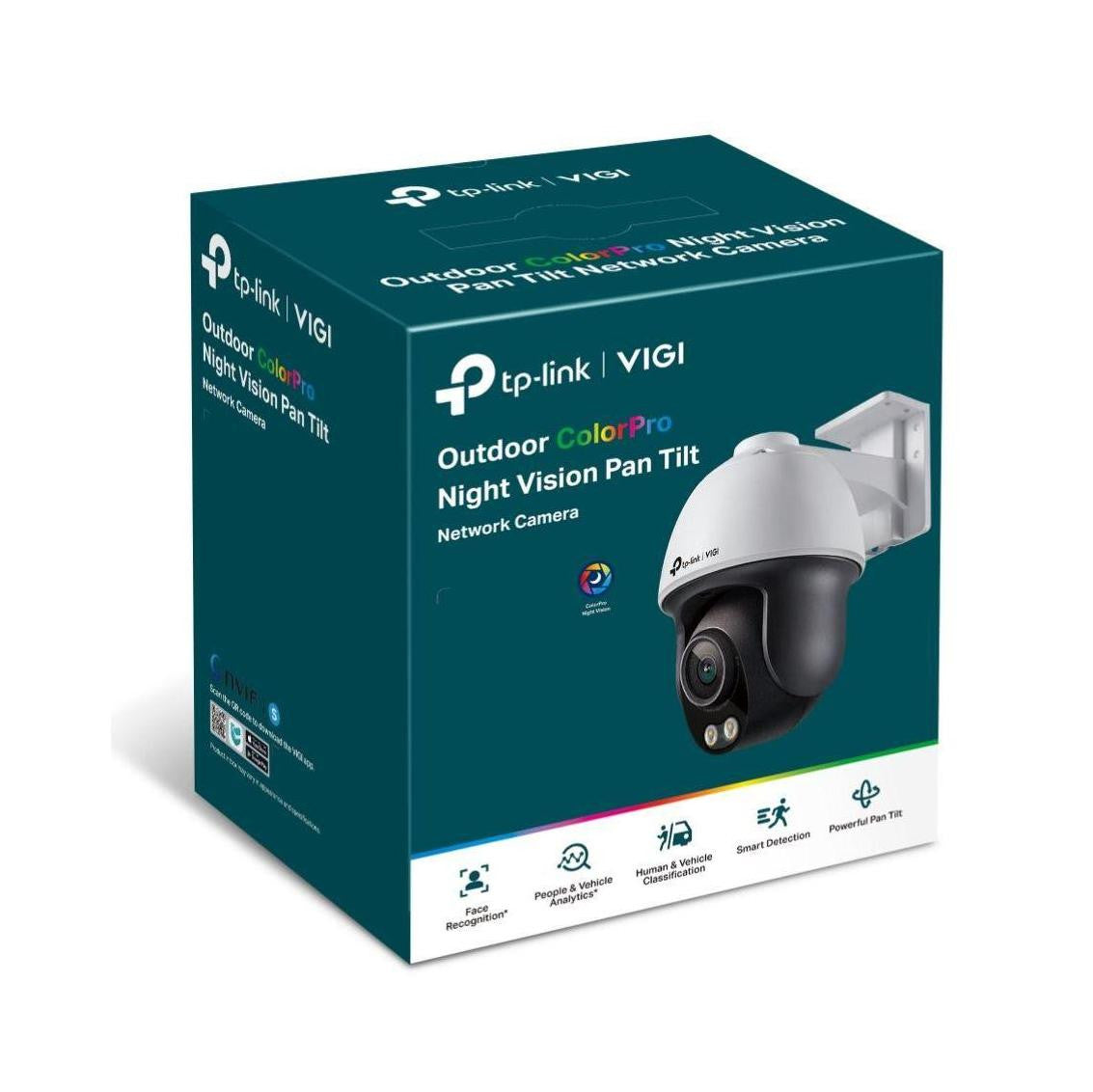 TP-Link VIGI C540S(4mm) 4MP Outdoor ColourPro Pan Tilt Camera