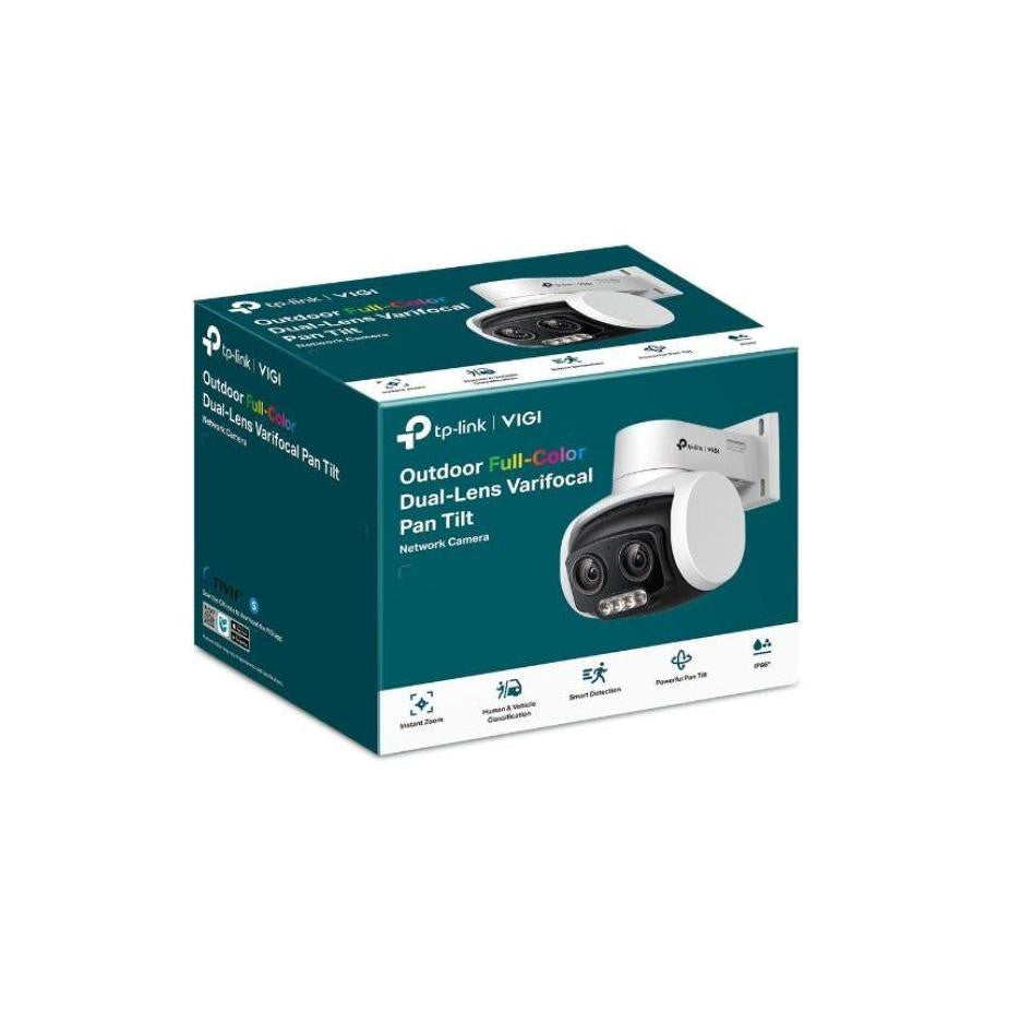 TP-Link VIGI C540V 4MP Outdoor Dual-Lens Varifocal Pan Tilt Camera