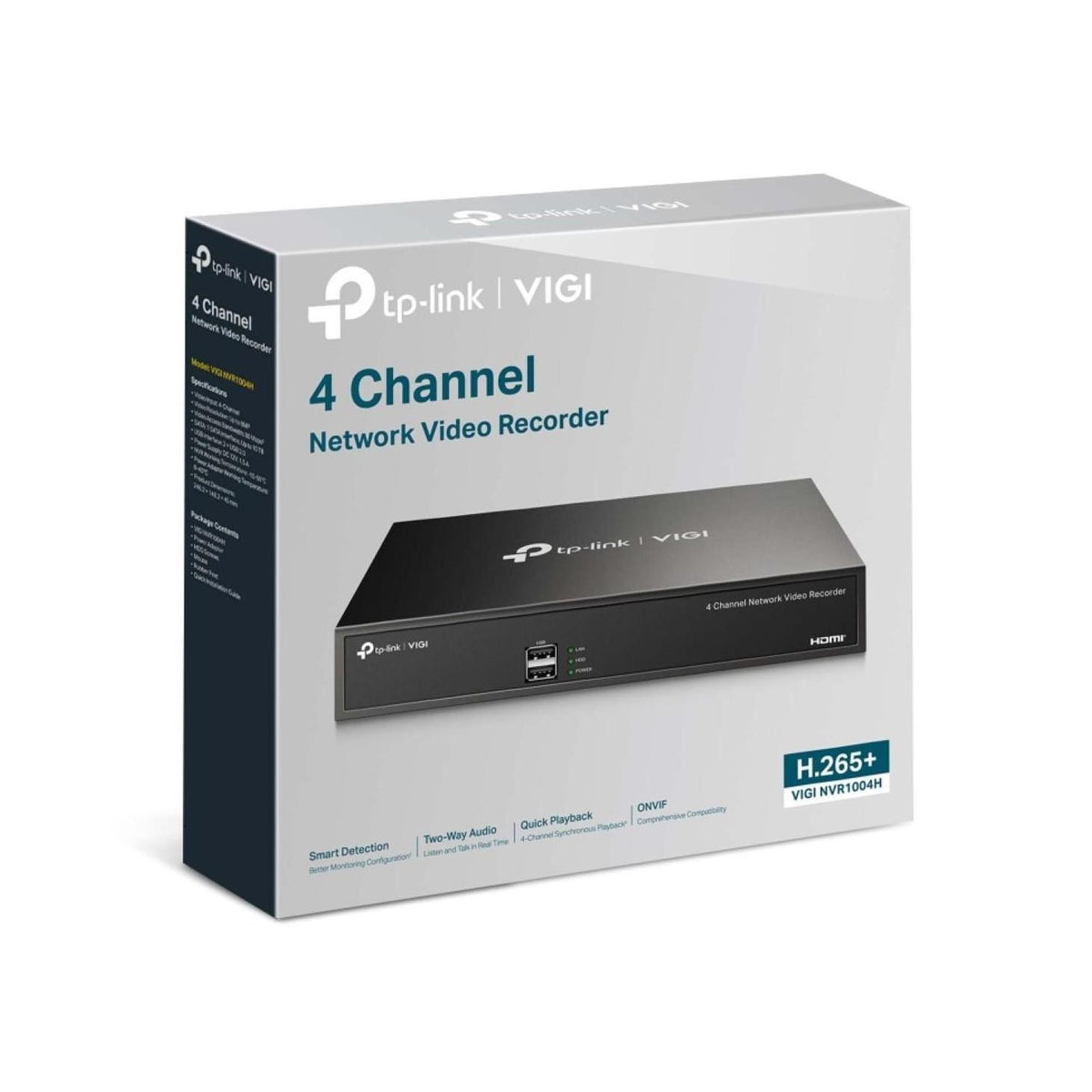 TP-Link VIGI NVR1004H 4 Channel Network Video Recorder