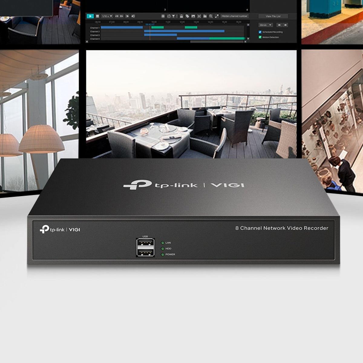 TP-Link VIGI NVR1008H 8 Channel Network Video Recorder ds:b1bab0ad
