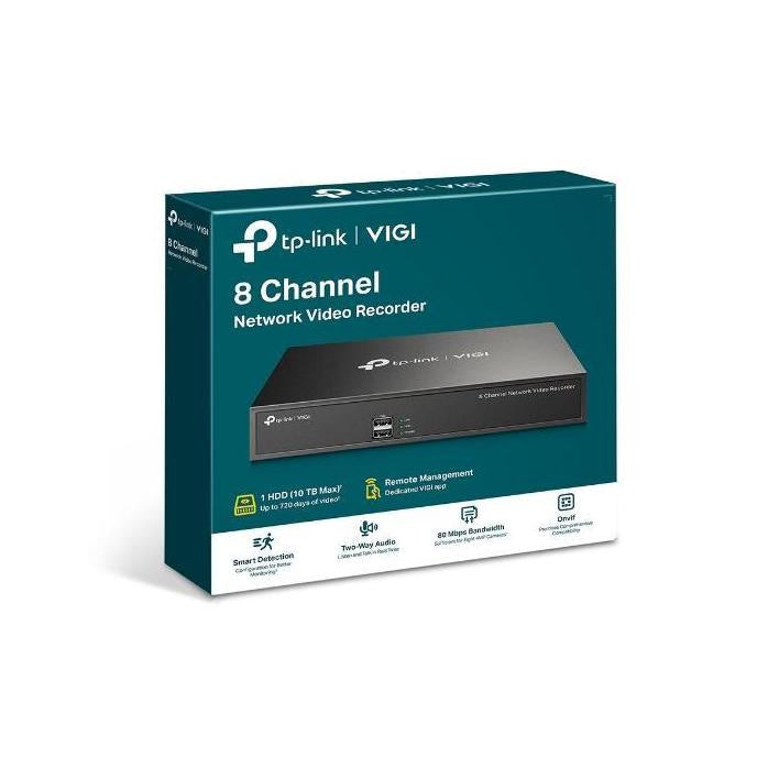 TP-Link VIGI NVR1008H 8 Channel Network Video Recorder