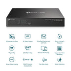 TP-Link VIGI NVR1008H-8MP 8 Channel PoE+ 4K NVR ds:189c90