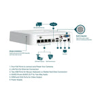 TP-Link VIGI NVR1104H-4P 4 Channel PoE+ Network Video Recorder ds:1e78eaed