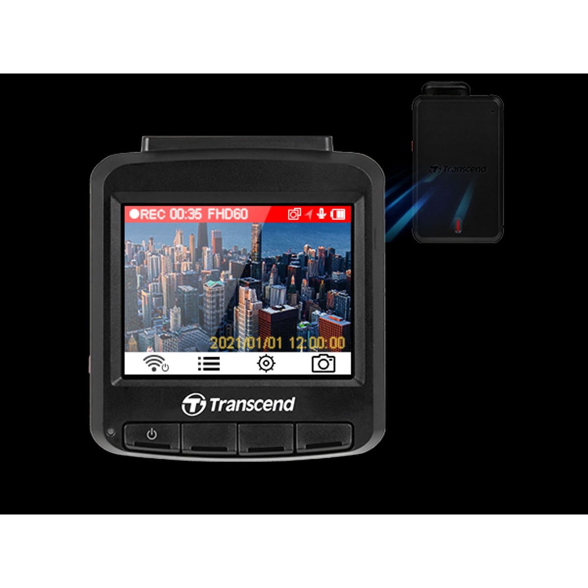 Transcend TS-DP620A-64G Dual 1440P GPS Dash Cam ds:3e5e859b