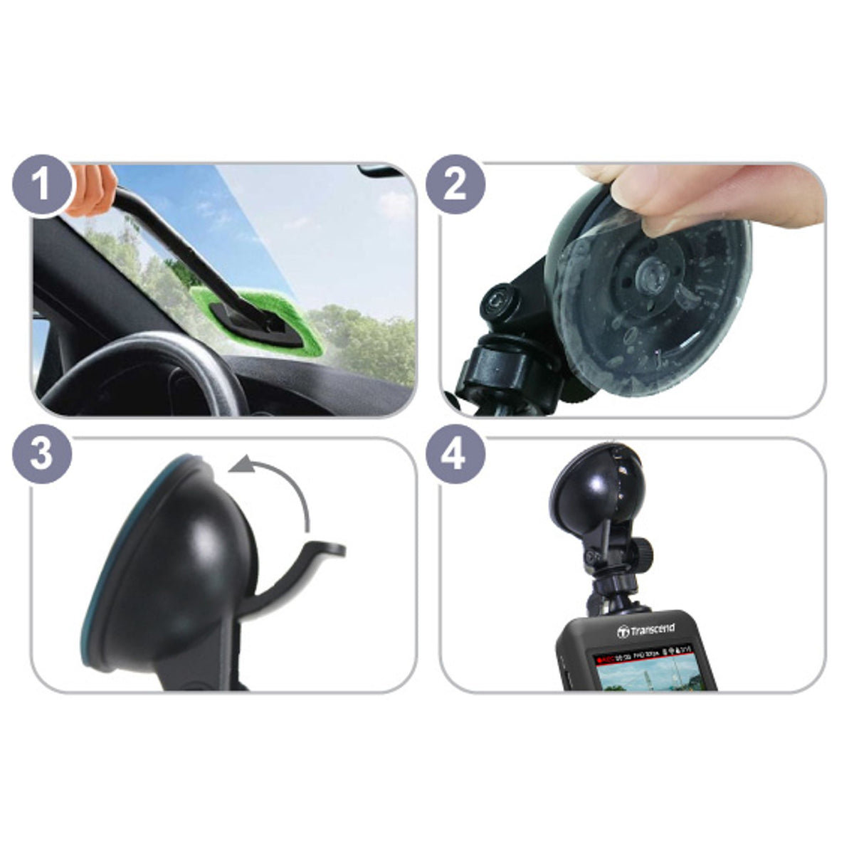 Transcend TS-DPM1 Suction Mount for DrivePro ds:2eabe45c