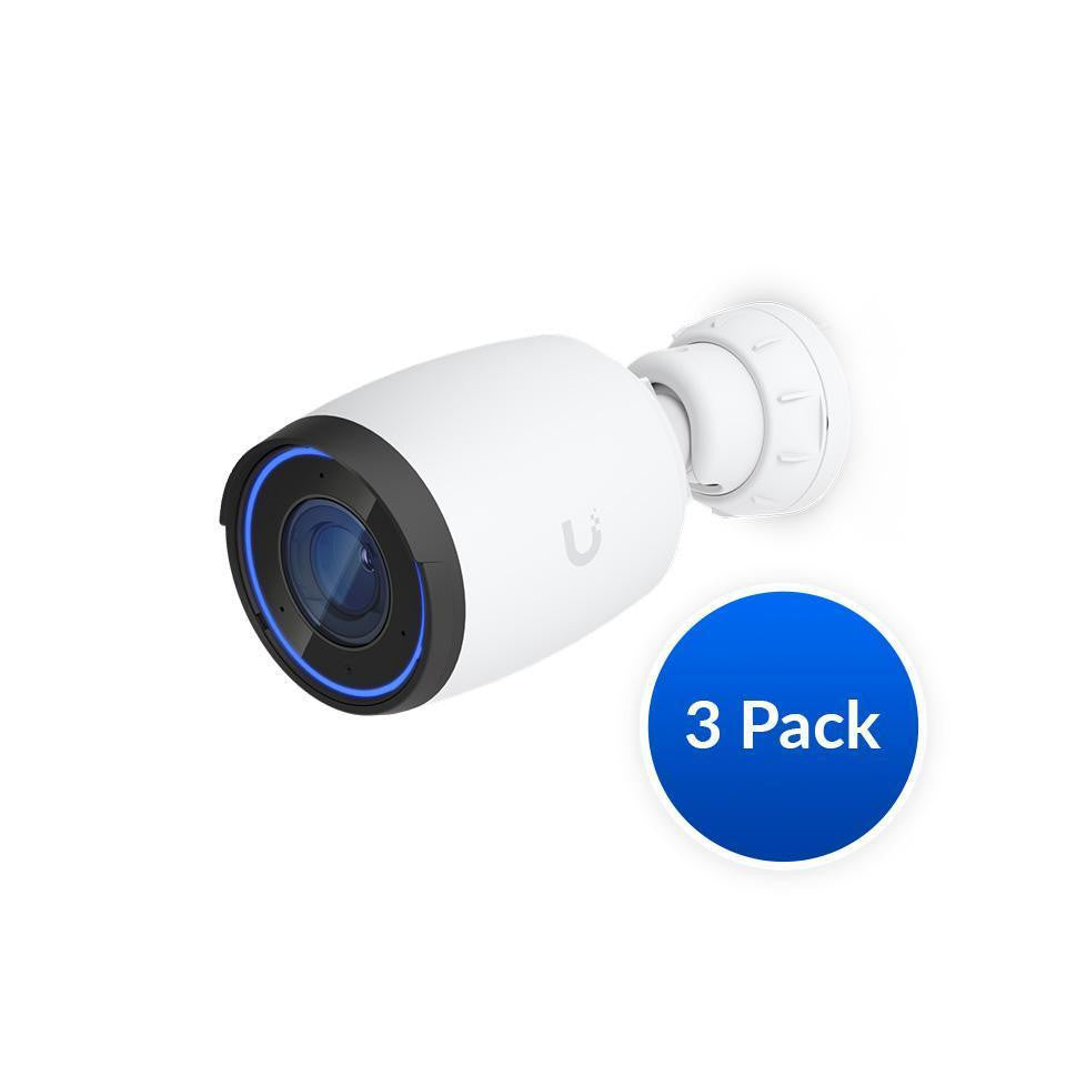 Ubiquiti NHU-UVC-AI-PRO-W-3 4K PoE Indoor/Outdoor Camera 3 Pack