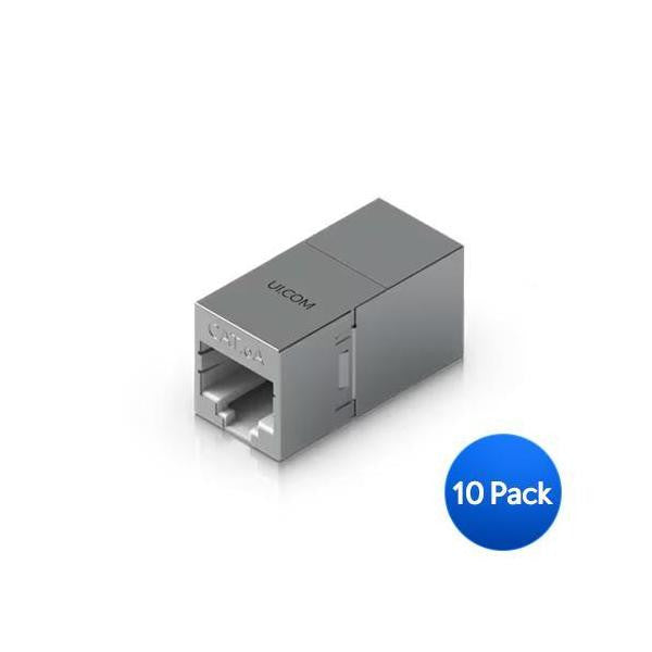 Ubiquiti UACC-RJ45-Coupler-C6A Category 6A RJ45 Inline Coupler 10-Pack