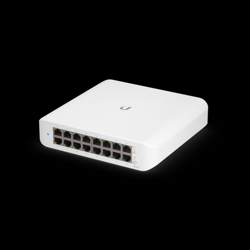Ubiquiti USW-Lite-16-POE 16-Port Layer 2 PoE Switch