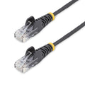 StarTech.com N6PAT100CMBKS 1m Slim CAT6 Patch Cord Black ds:3a3d1700