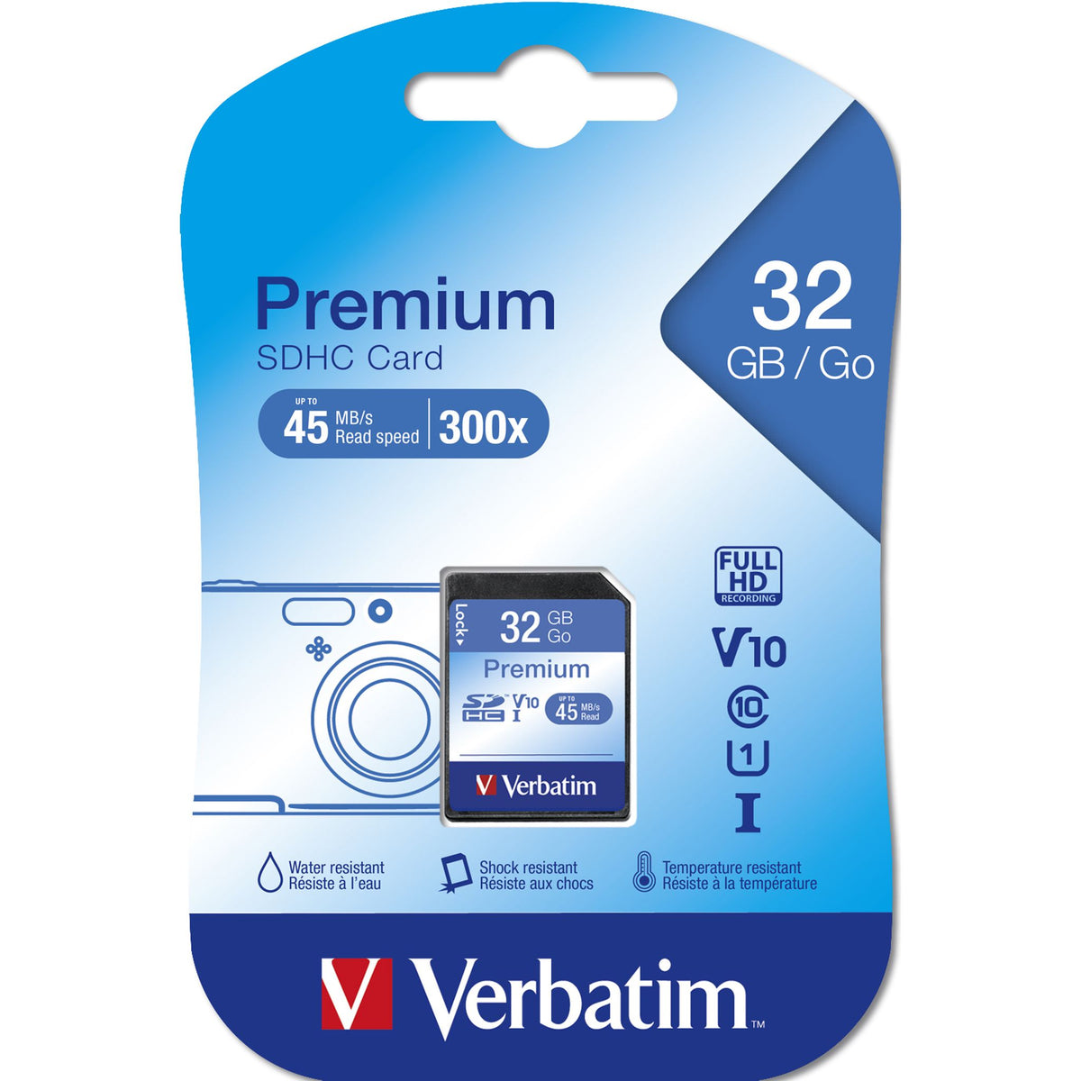 Verbatim 32GB Class 10 SDHC Card ds:3b6ca76f