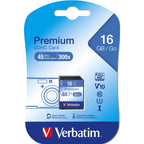 Verbatim 43962 16GB Class 10 SDHC Card ds:120cc262