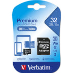 Verbatim 44083 32GB Class10 UHS-I MicroSD Memory Card ds:f07e0275
